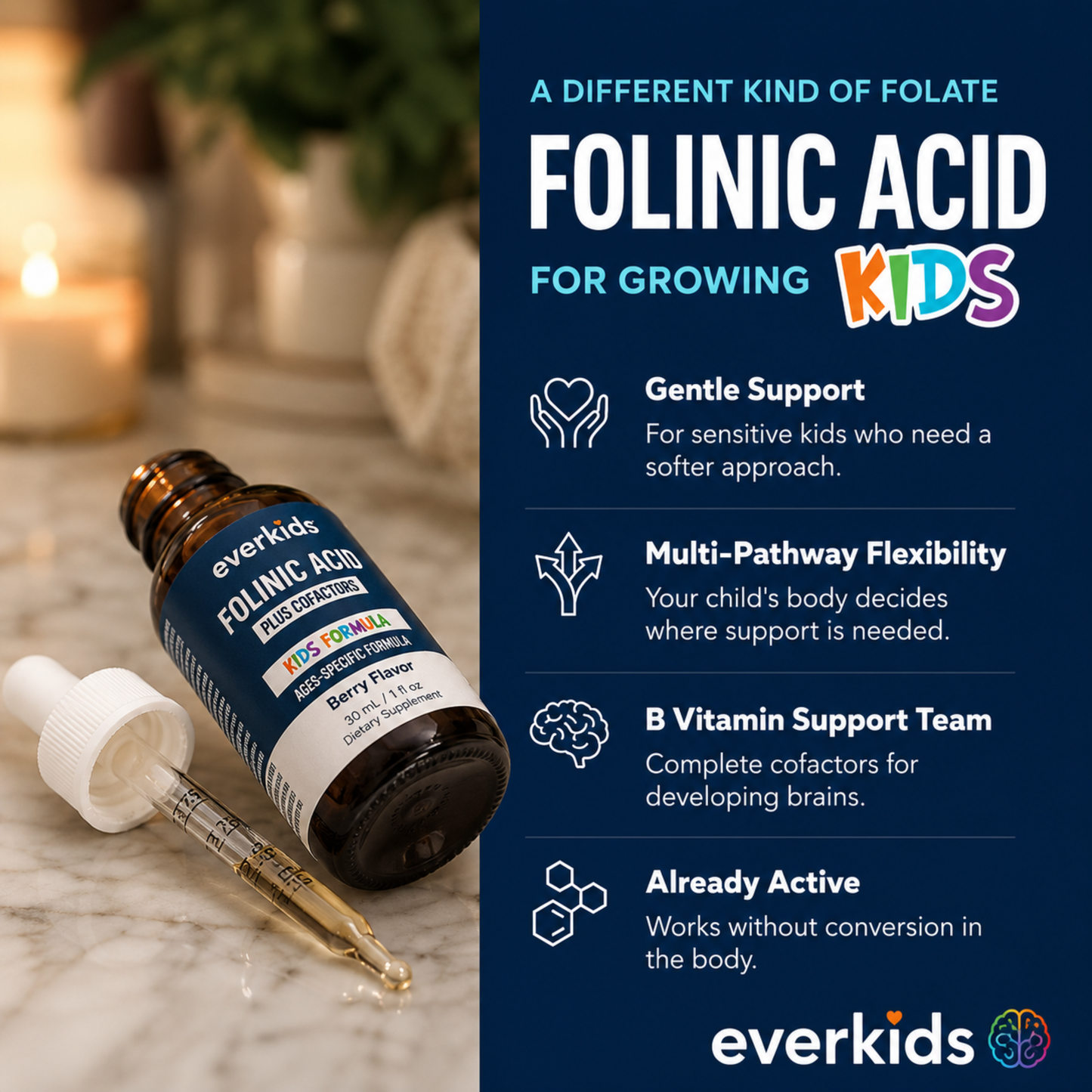 Synaptix Organic Folinic Active Kids