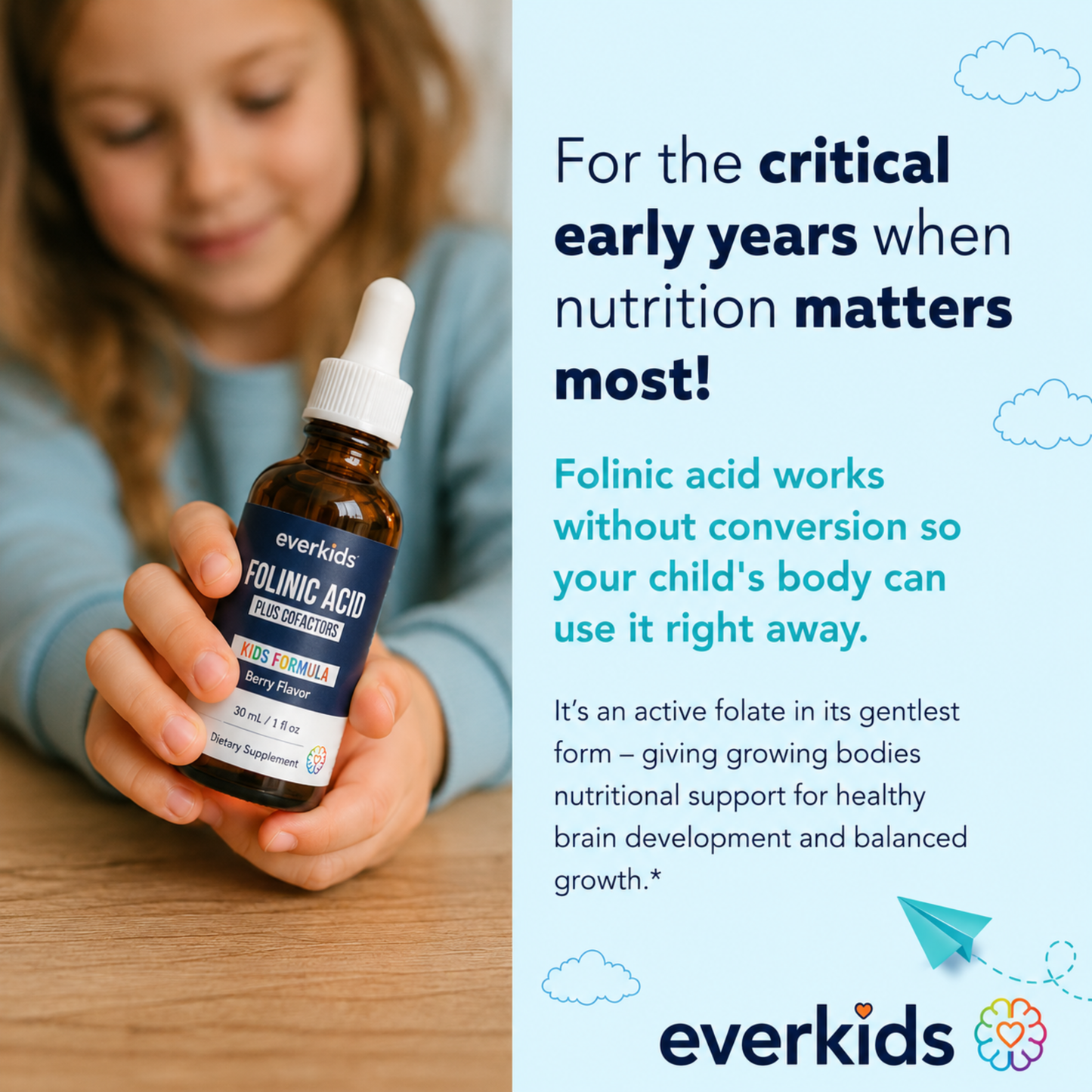 Synaptix Organic Folinic Active Kids