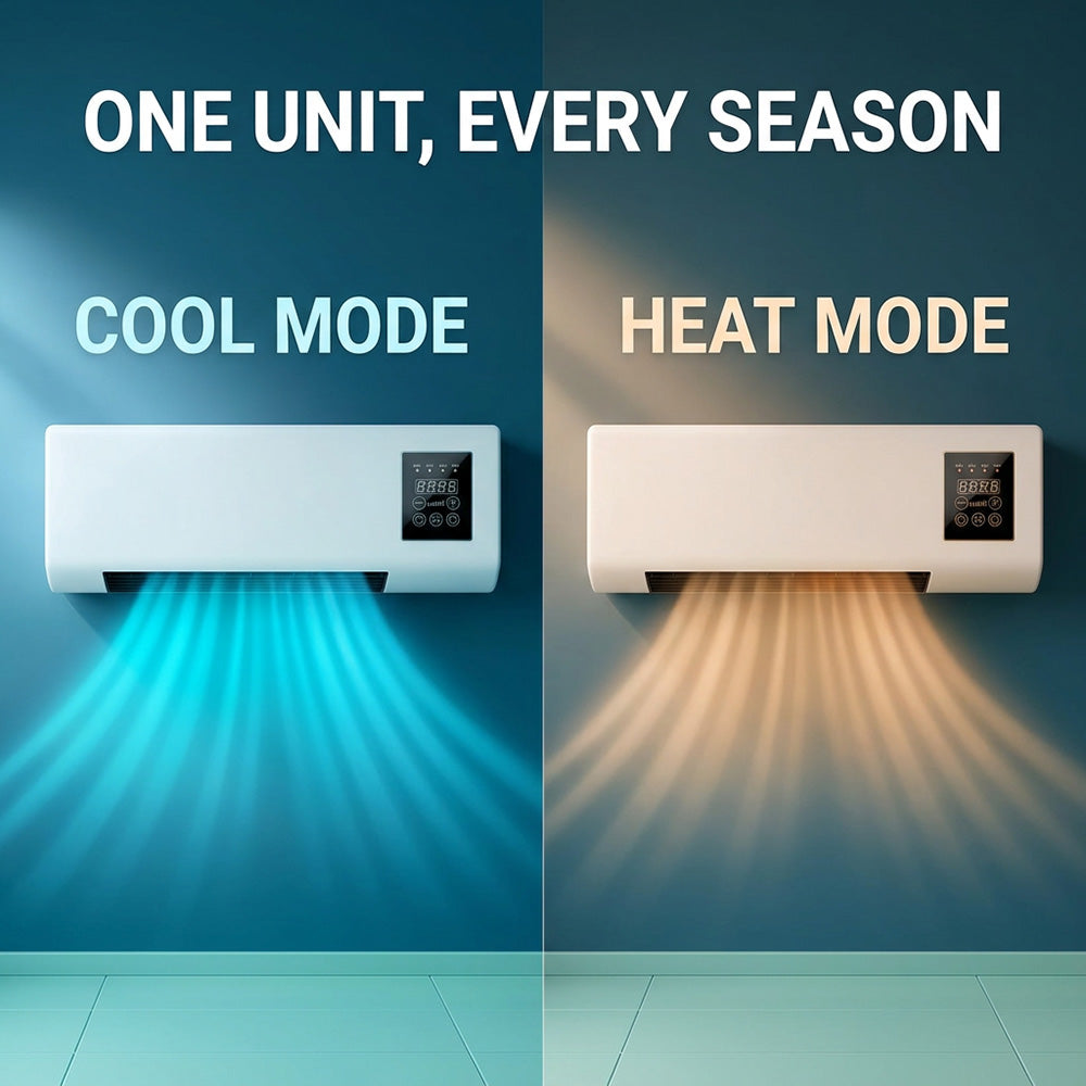 One unit, every season - Cool and Heat mode